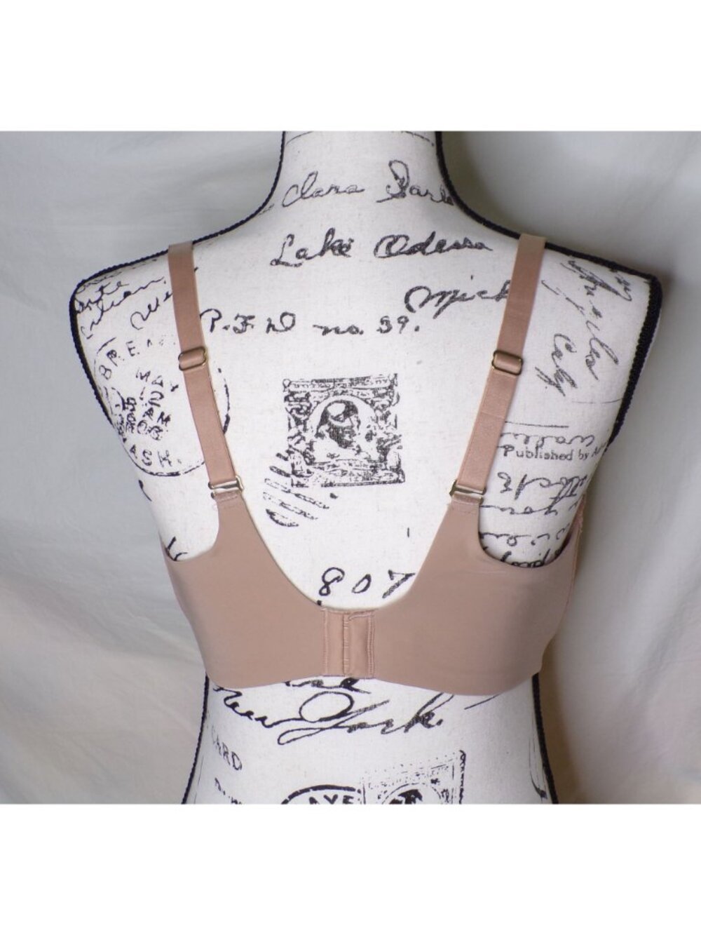 🆕NATORI Comfort Evolution Convertible Underwire Bra 38DD Buff Beige #731337 - Picture 8 of 10